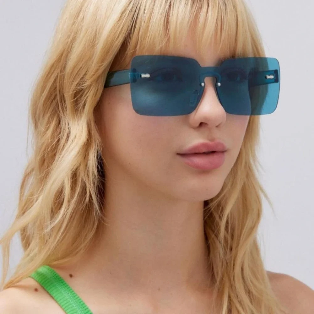 Tegan Rimless Square Sunglasses from Urban Outfitters